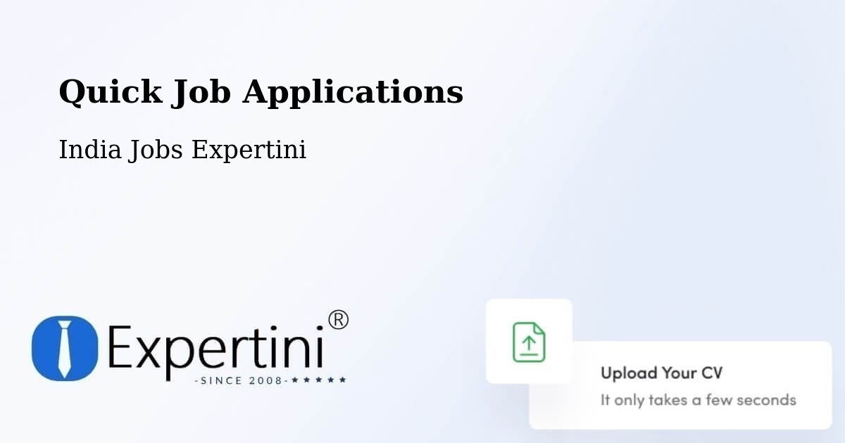 Quick Job Applications - India Jobs Expertini