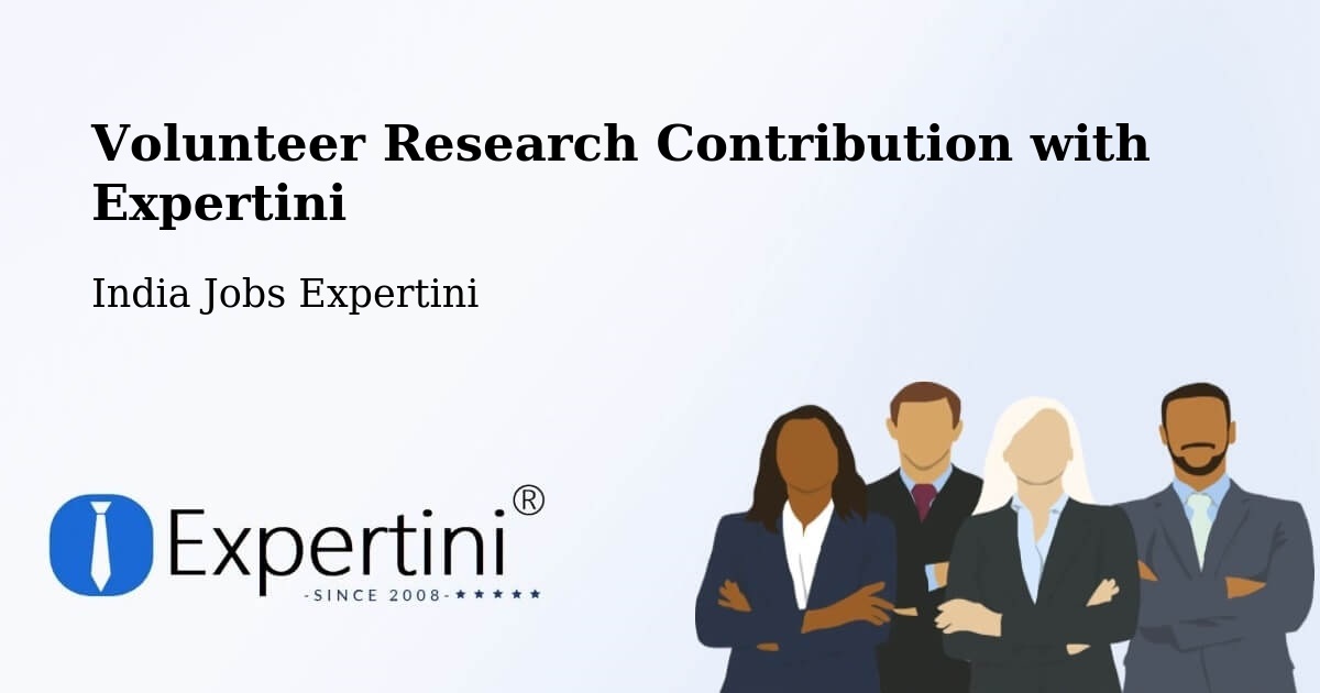 Volunteer Research Contribution Program – Pushkar - India Jobs Expertini